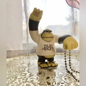 Sun Bum Keychain Accessory - Cream and Black